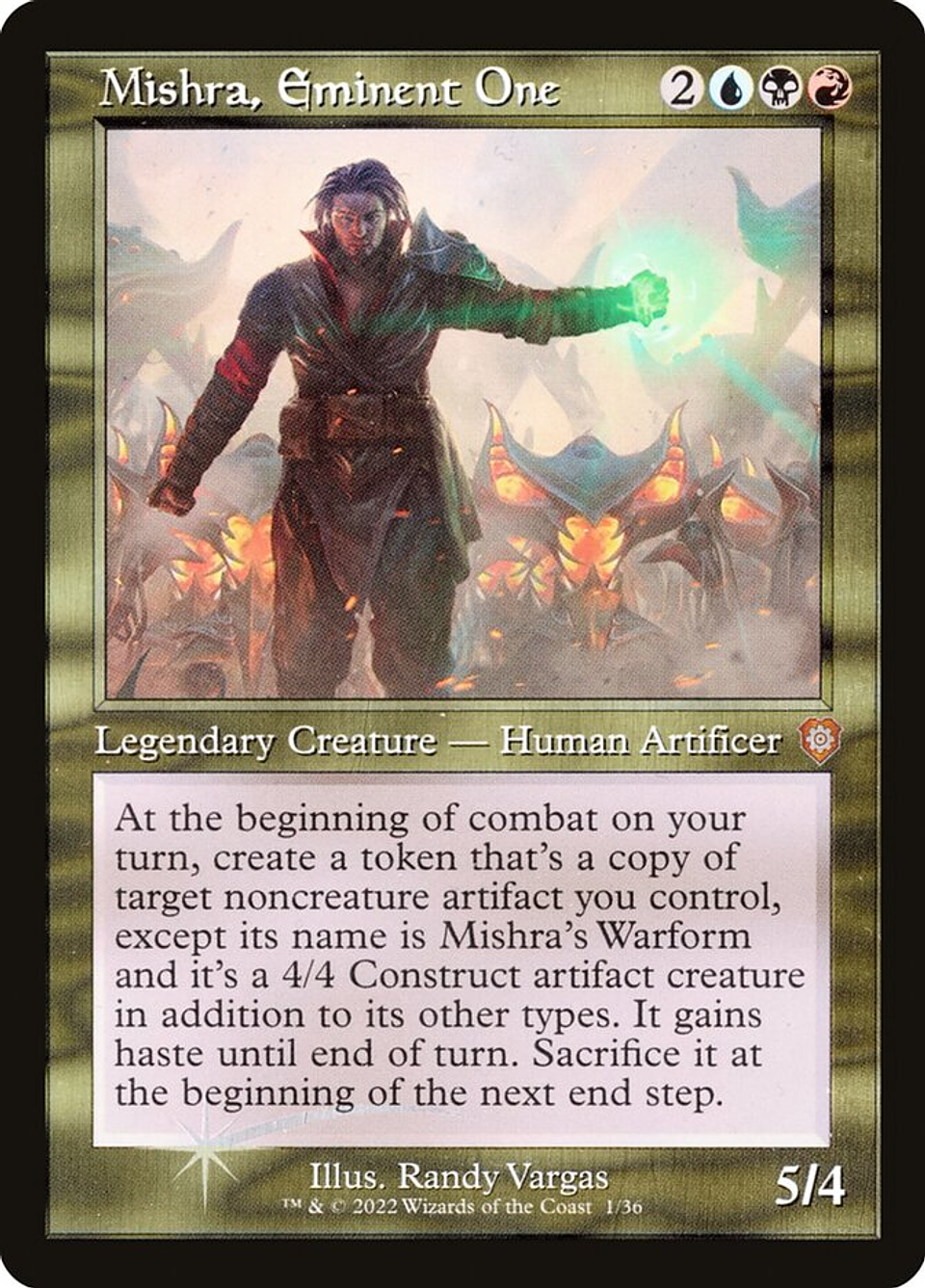 Mishra, Eminent One (Retro Frame foil) | Inglés | NM | BRC 1