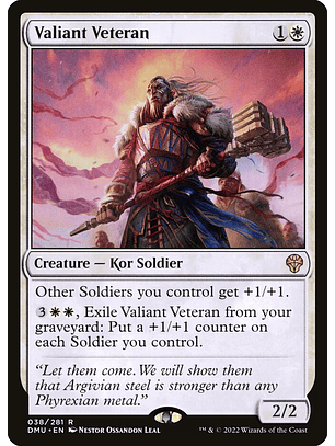 Valiant Veteran | Español | NM | DMU