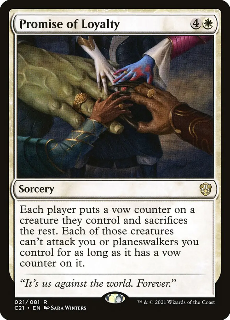 Promise of Loyalty | Inglés | NM | C21 1