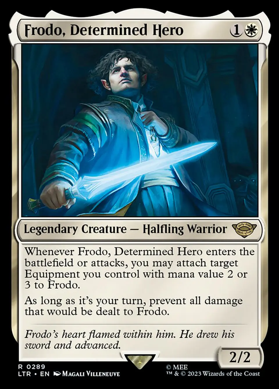 Frodo, Determined Hero | Español | NM | LTR 1