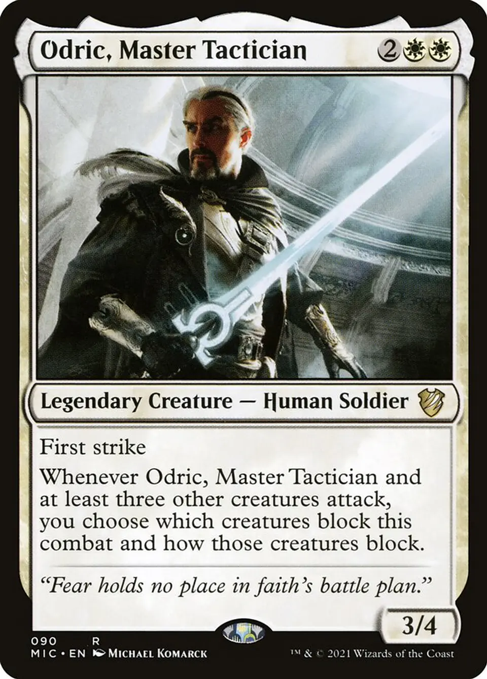 Odric, Master Tactician | Inglés | NM | MIC 1
