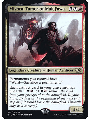 Mishra, Tamer of Mak Fawa (Launch foil) | Español | NM | PBRO