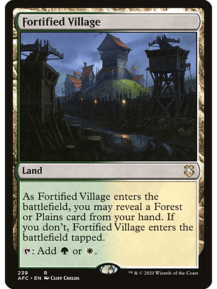 Fortified Village | Inglés | NM | AFC