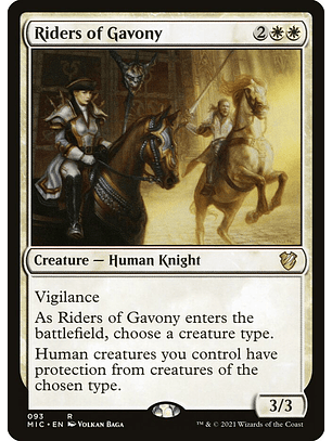 Riders of Gavony | Inglés | NM | MIC