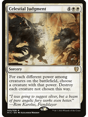 Celestial Judgment | Inglés | NM | MIC