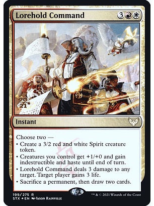 Lorehold Command (Launch foil) | Español | NM | PSTX