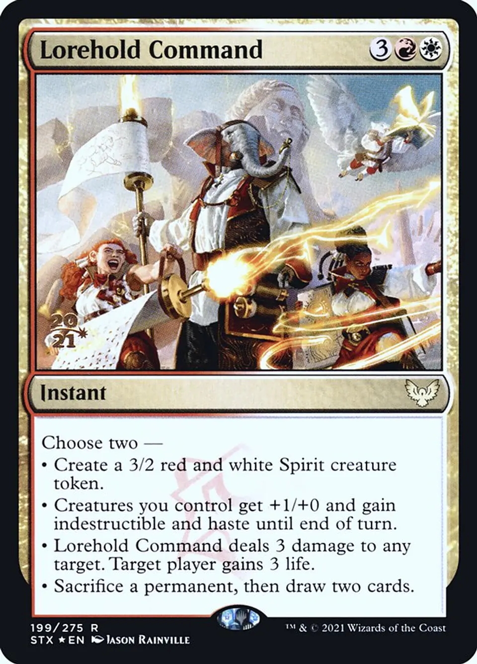 Lorehold Command (Launch foil) | Español | NM | PSTX 1