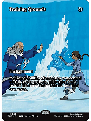 Training Grounds (Borderless) | Inglés | NM | TLE