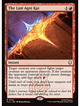 The Last Agni Kai (foil) | Inglés | NM | TLA