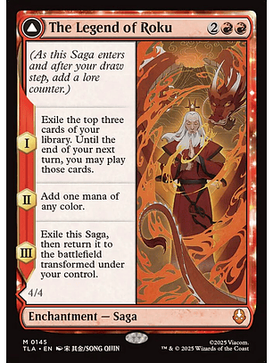 The Legend of Roku // Avatar Roku (foil) | Inglés | NM | TLA