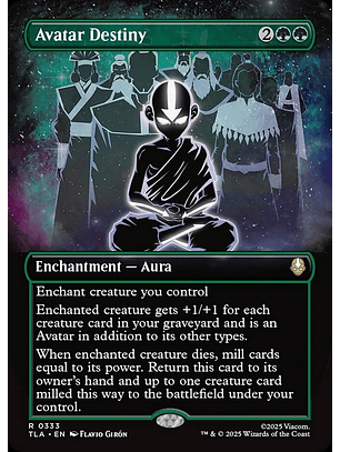 Avatar Destiny (Borderless) | Inglés | NM | TLA