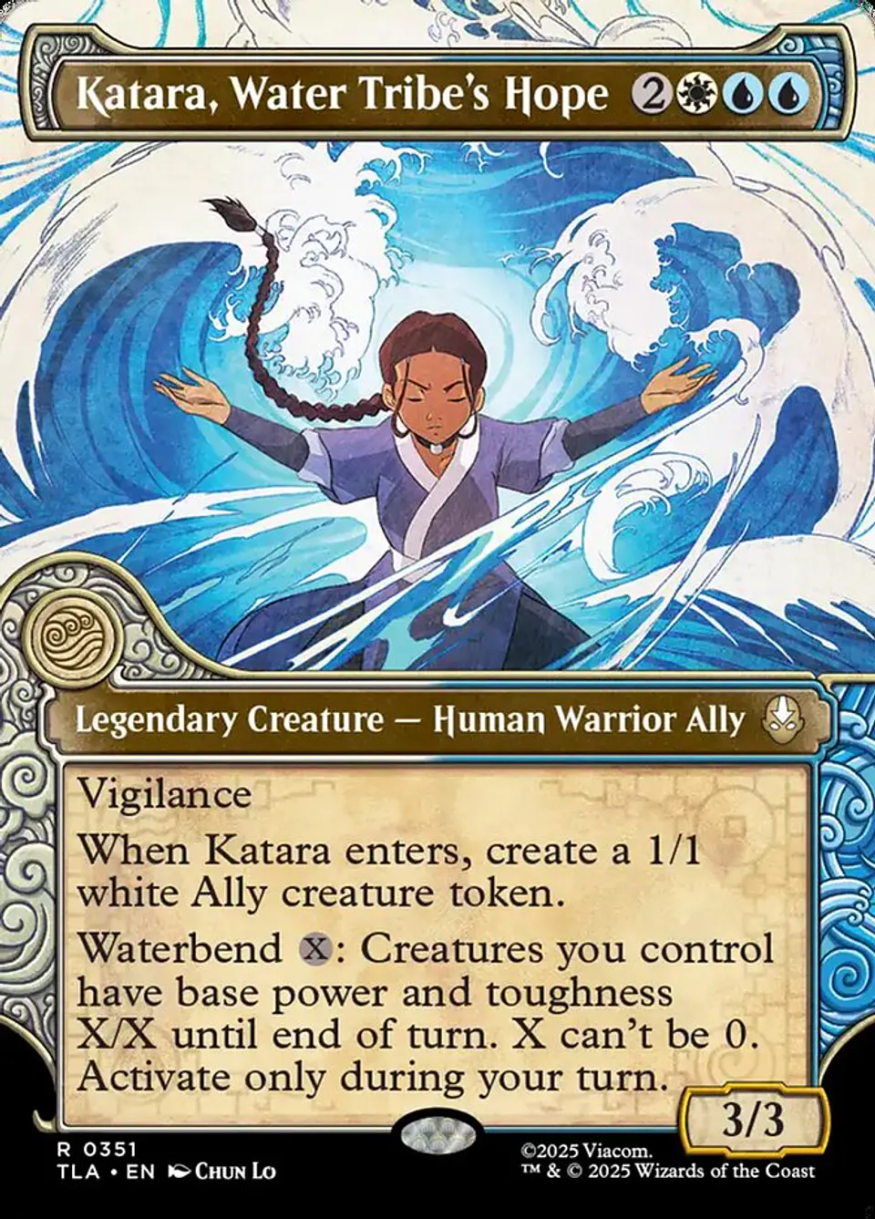 Katara, Water Tribe's Hope (Showcase) | Inglés | NM | TLA 1