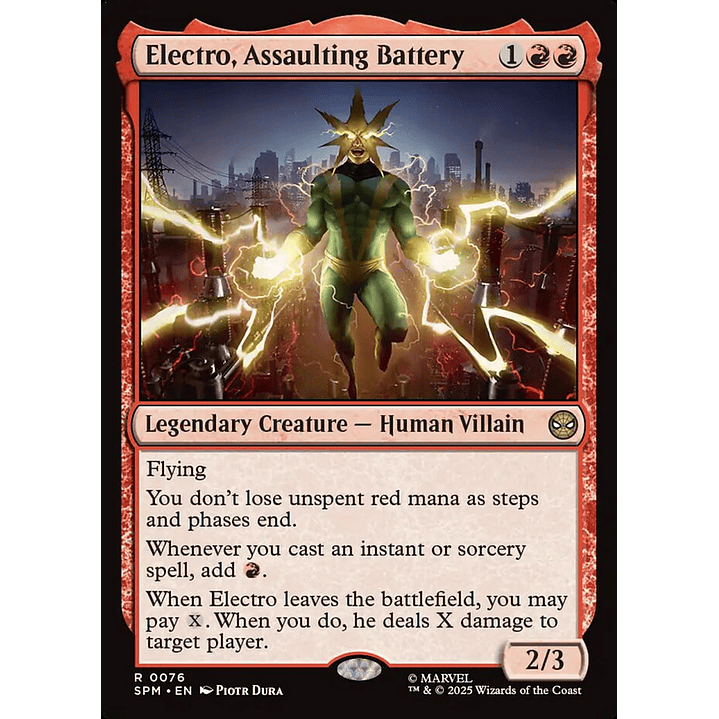 Electro, Assaulting Battery | Inglés | NM | SPM 1
