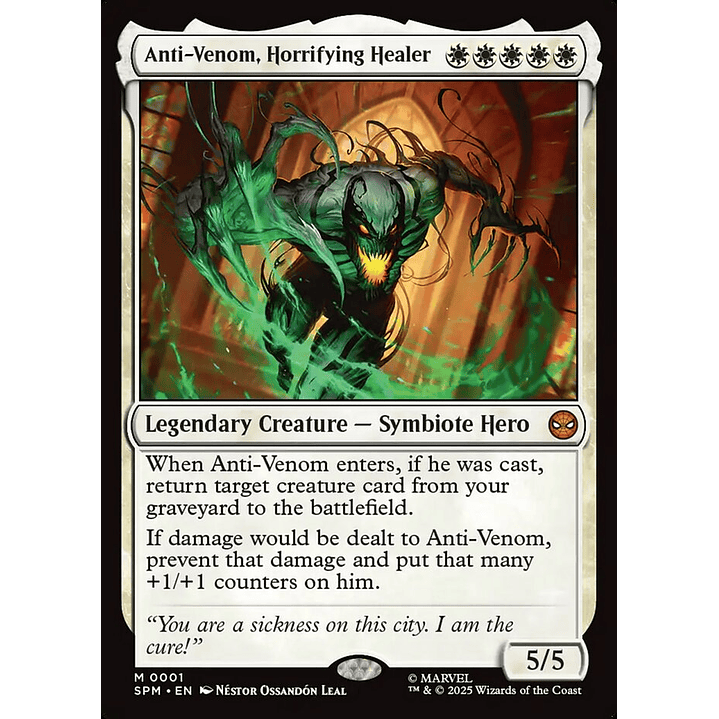 Anti-Venom, Horrifying Healer | Inglés | NM | SPM 1