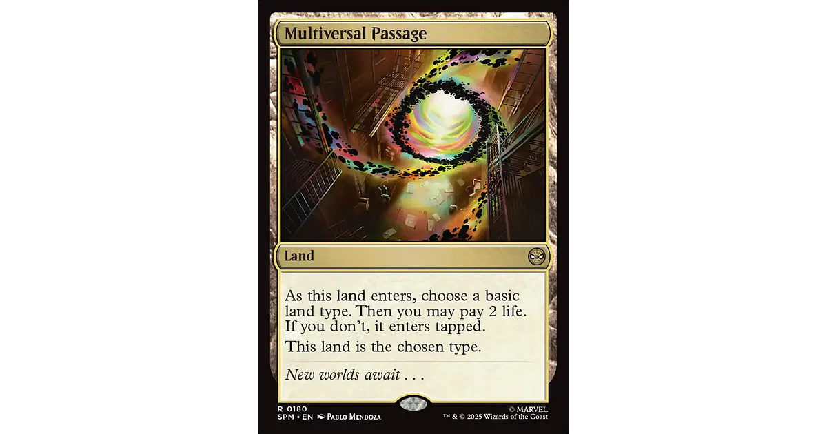 Multiversal Passage | Inglés | NM | SPM