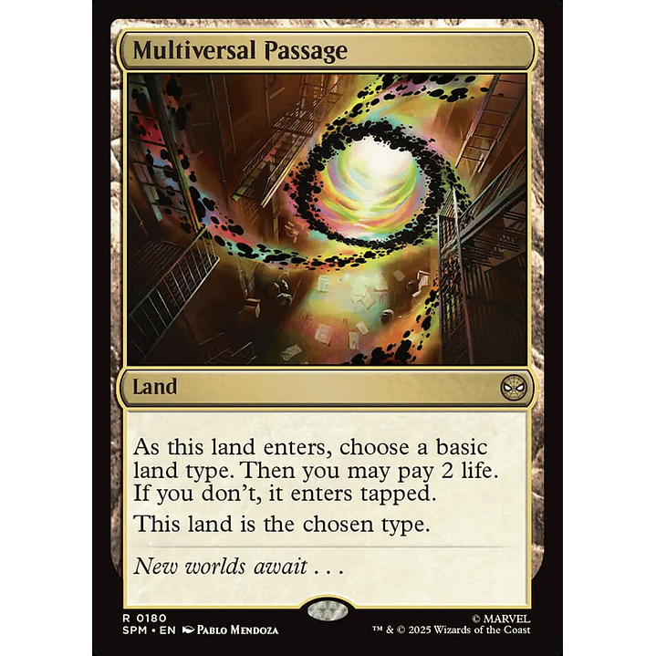 Multiversal Passage | Inglés | NM | SPM 1