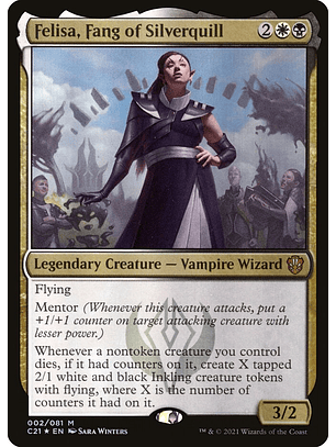 Felisa, Fang of Silverquill (foil) | Inglés | NM | C21