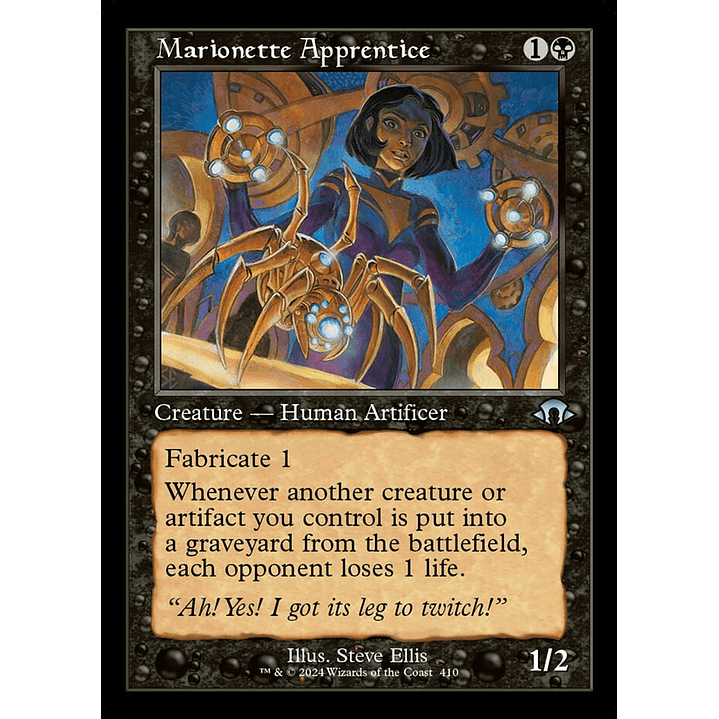 Marionette Apprentice (Retro Frame) | Inglés | NM | MH3 1