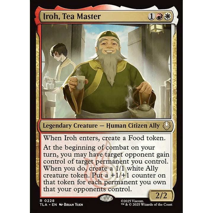Iroh, Tea Master | Inglés | NM | TLA 1