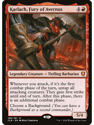 Karlach, Fury of Avernus | Español | NM | CLB