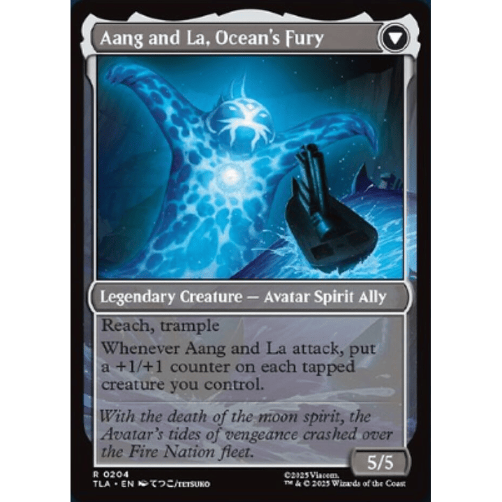 Aang, Swift Savior // Aang and La, Ocean's Fury | Inglés | NM | TLA 2