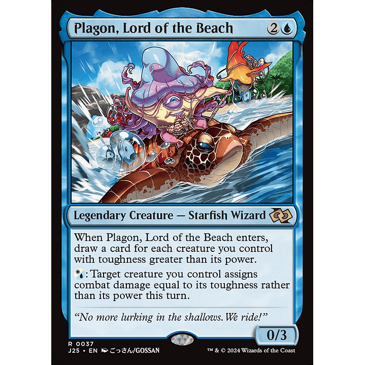 Plagon, Lord of the Beach | Inglés | NM | J25 1