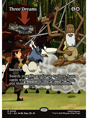 Three Dreams (Borderless) | Inglés | NM | TLE