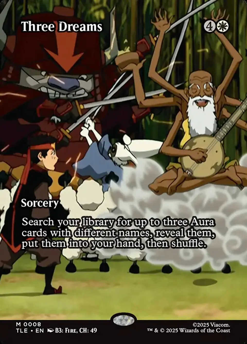 Three Dreams (Borderless) | Inglés | NM | TLE 1