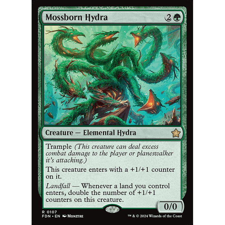 Mossborn Hydra | Español | NM | FDN 1