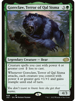Goreclaw, Terror of Qal Sisma | Inglés | NM | J22