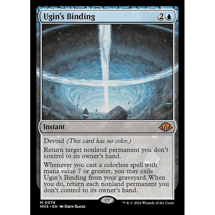 Ugin's Binding | Inglés | NM | MH3 1