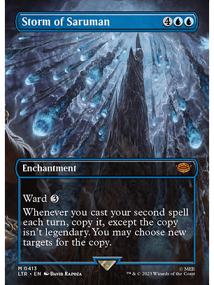 Storm of Saruman (Borderless) | Inglés | NM | LTR