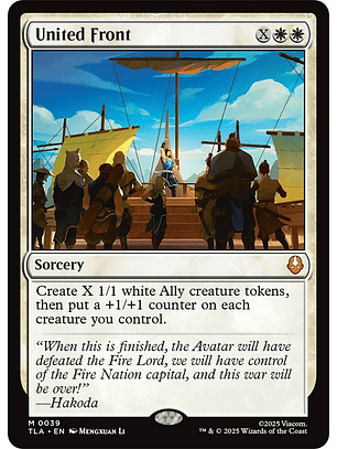 United Front | Inglés | NM | TLA