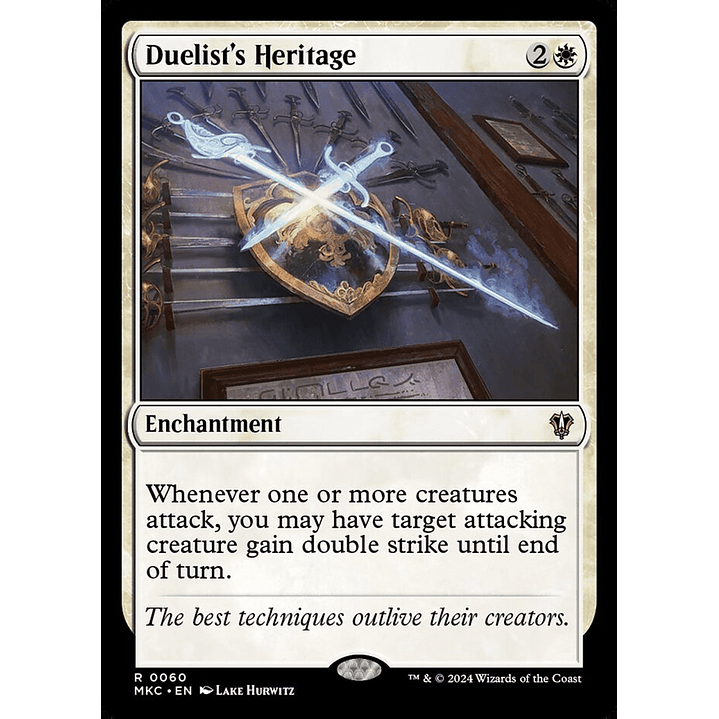 Duelist's Heritage | Inglés | NM | MKC 1