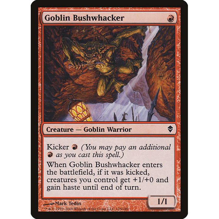 Goblin Bushwhacker | Inglés | NM | ZEN 1