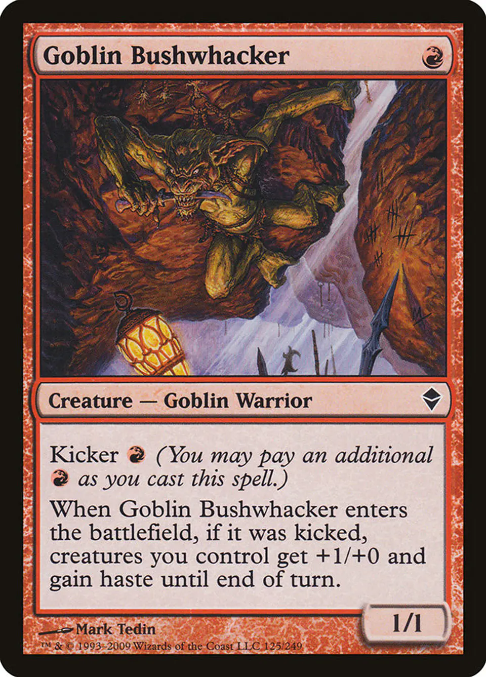 Goblin Bushwhacker | Inglés | NM | ZEN 1