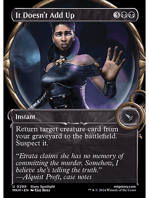 It Doesn't Add Up (Showcase foil) | Inglés | NM | MKM