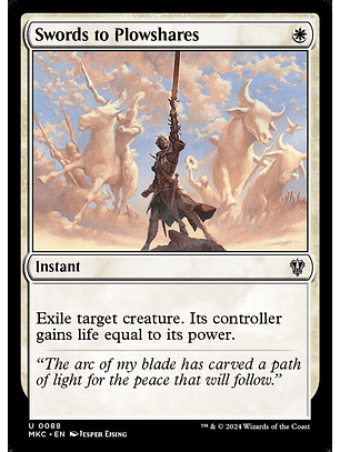 Swords to Plowshares | Inglés | NM | MKC