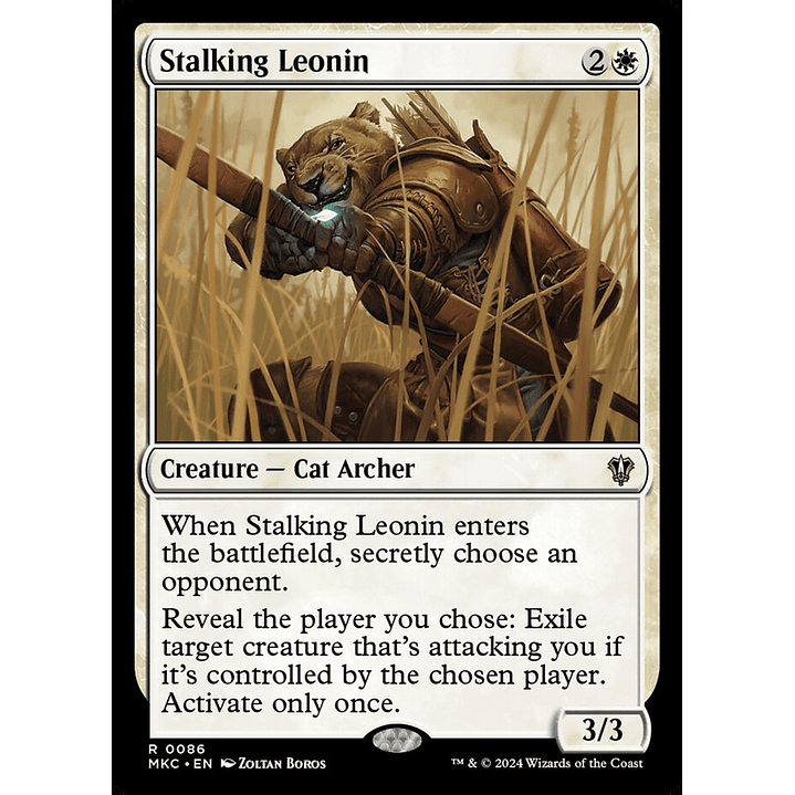 Stalking Leonin | Inglés | NM | MKC 1