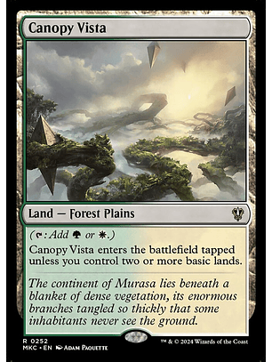 Canopy Vista | Inglés | NM | MKC