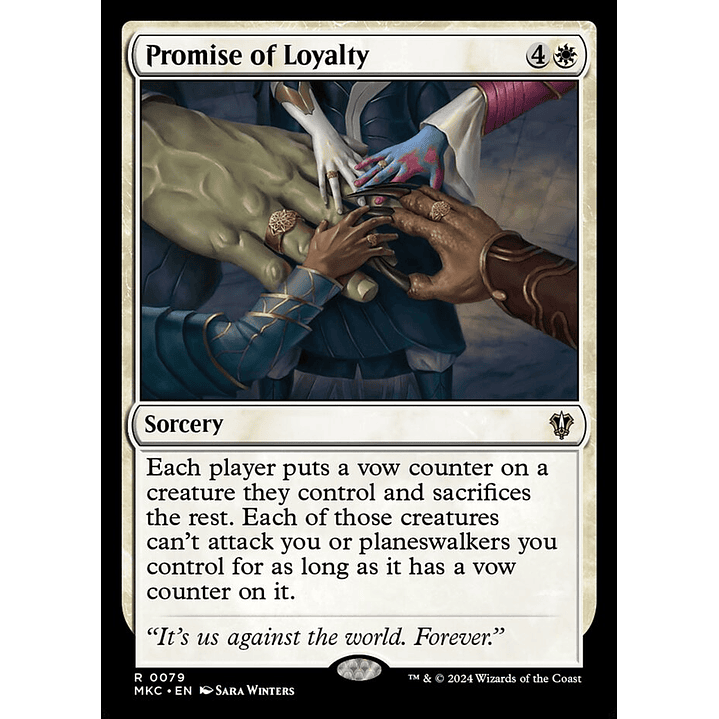 Promise of Loyalty | Inglés | NM | MKC 1