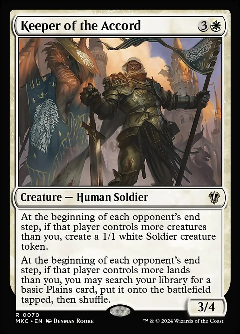 Keeper of the Accord | Inglés | NM | MKC 1