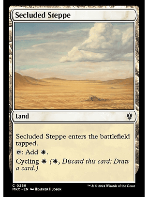 Secluded Steppe | Inglés | NM | MKC
