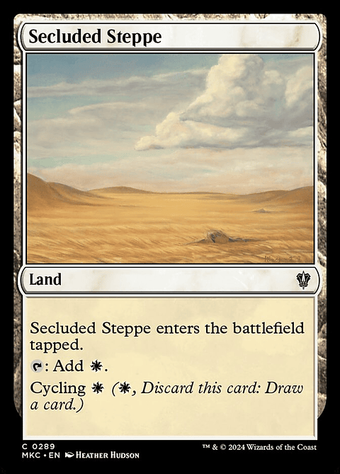 Secluded Steppe | Inglés | NM | MKC