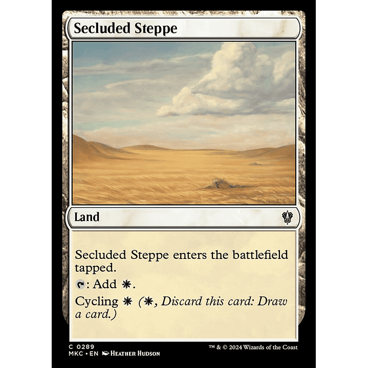 Secluded Steppe | Inglés | NM | MKC 1