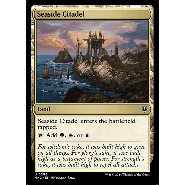 Seaside Citadel | Inglés | NM | MKC 1