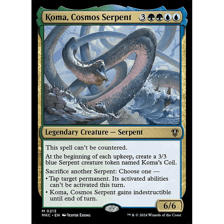Koma, Cosmos Serpent | Inglés | NM | MKC 1