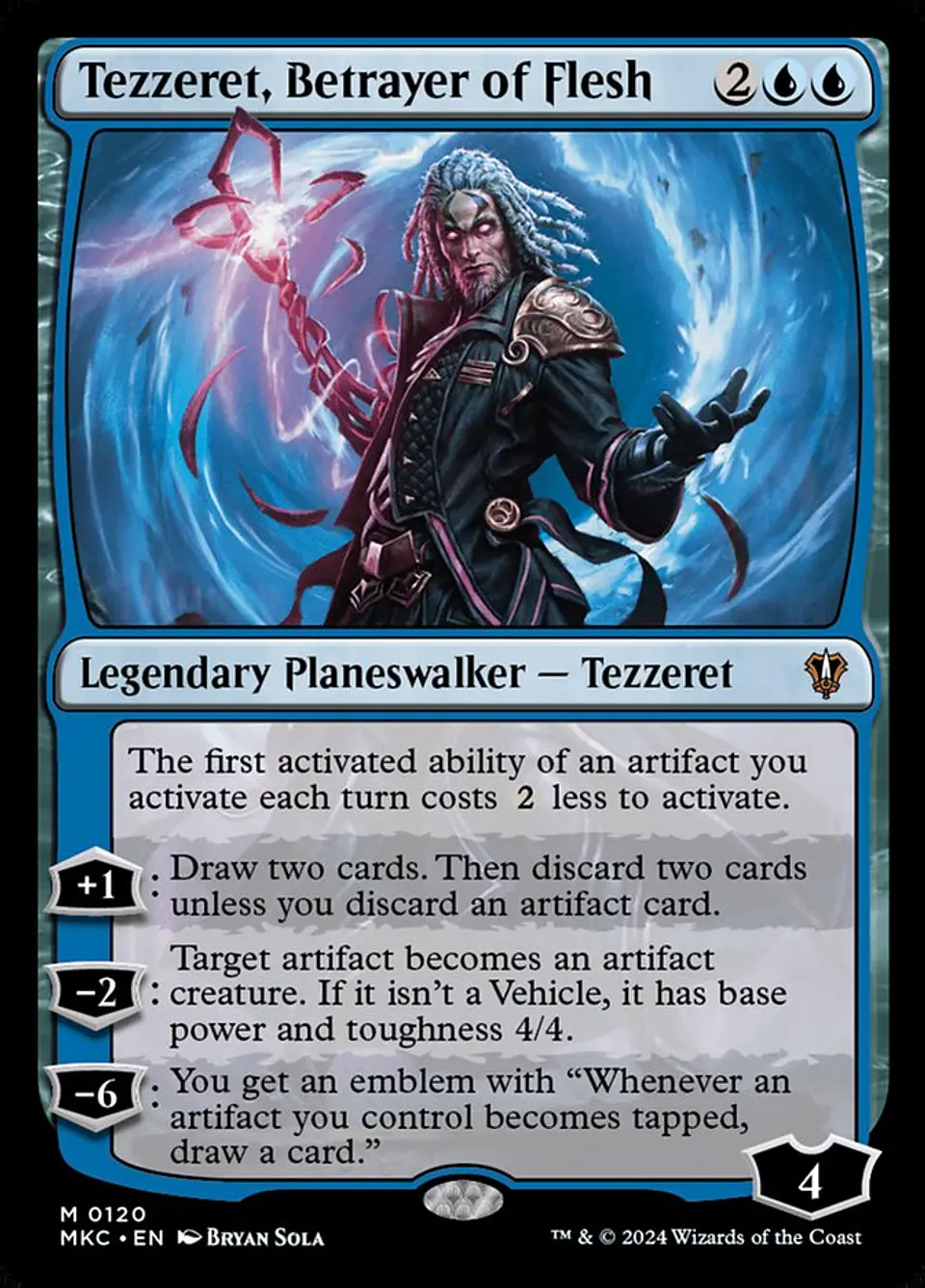 Tezzeret, Betrayer of Flesh | Inglés | NM | MKC 1