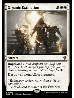 Organic Extinction | Inglés | NM | MKC