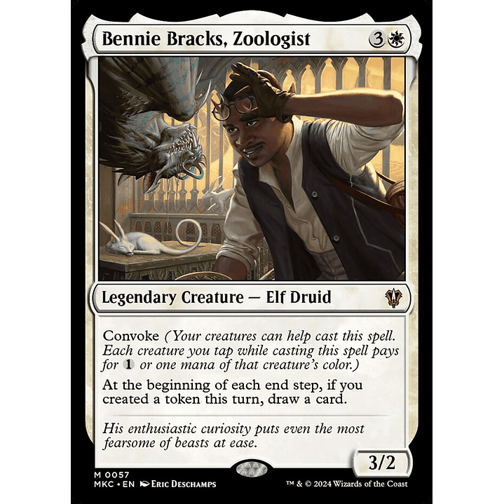 Bennie Bracks, Zoologist | Inglés | NM | MKC 1